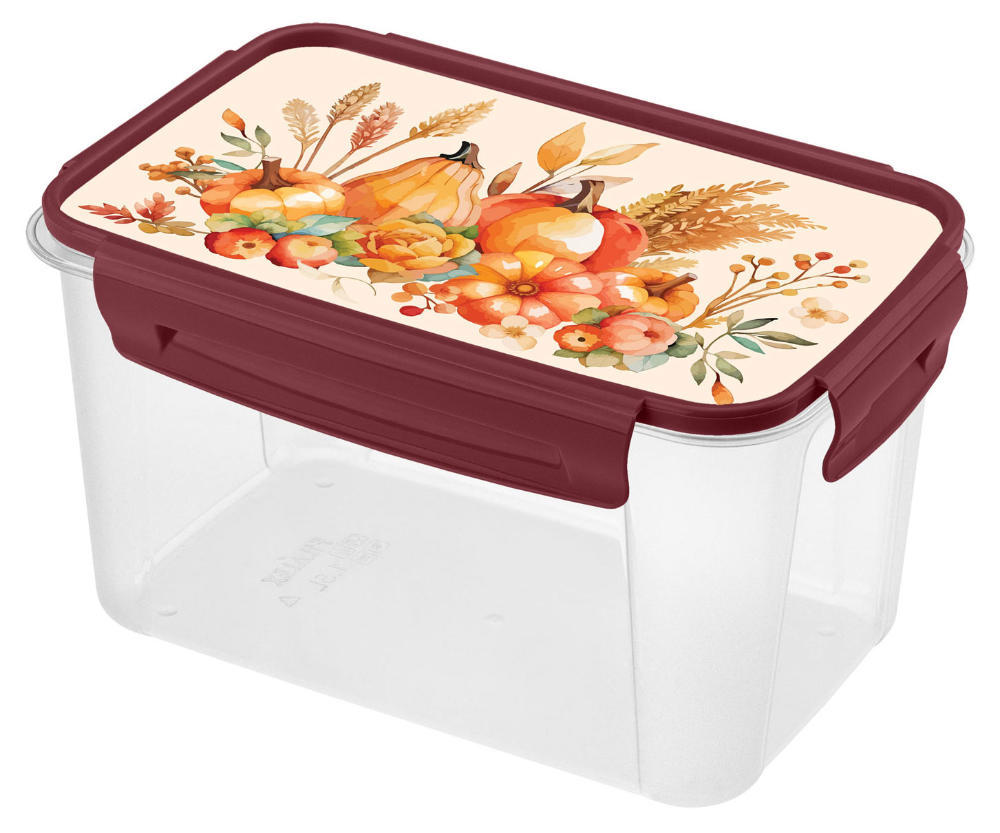 

Контейнер для продуктов Phibo Lock&Ok с декором, 1,5 л