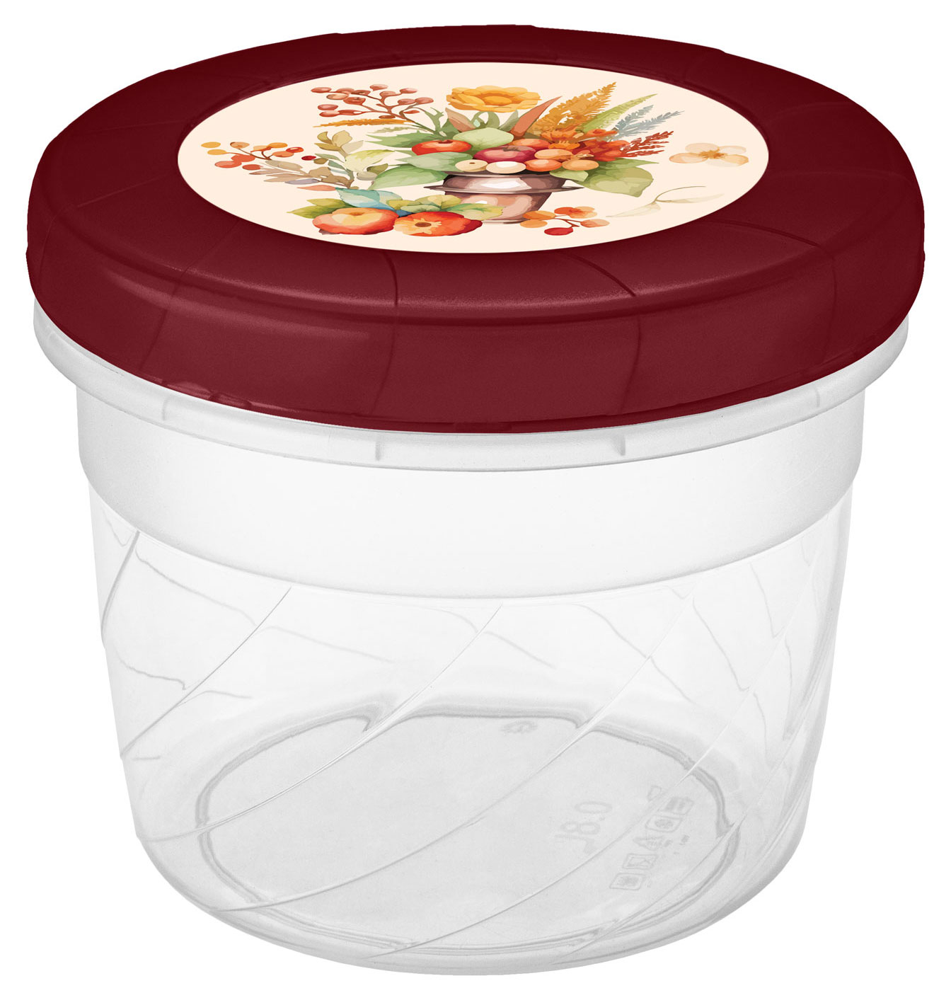 

Банка Phibo с завинчивающейся крышкой с декором, 1 л