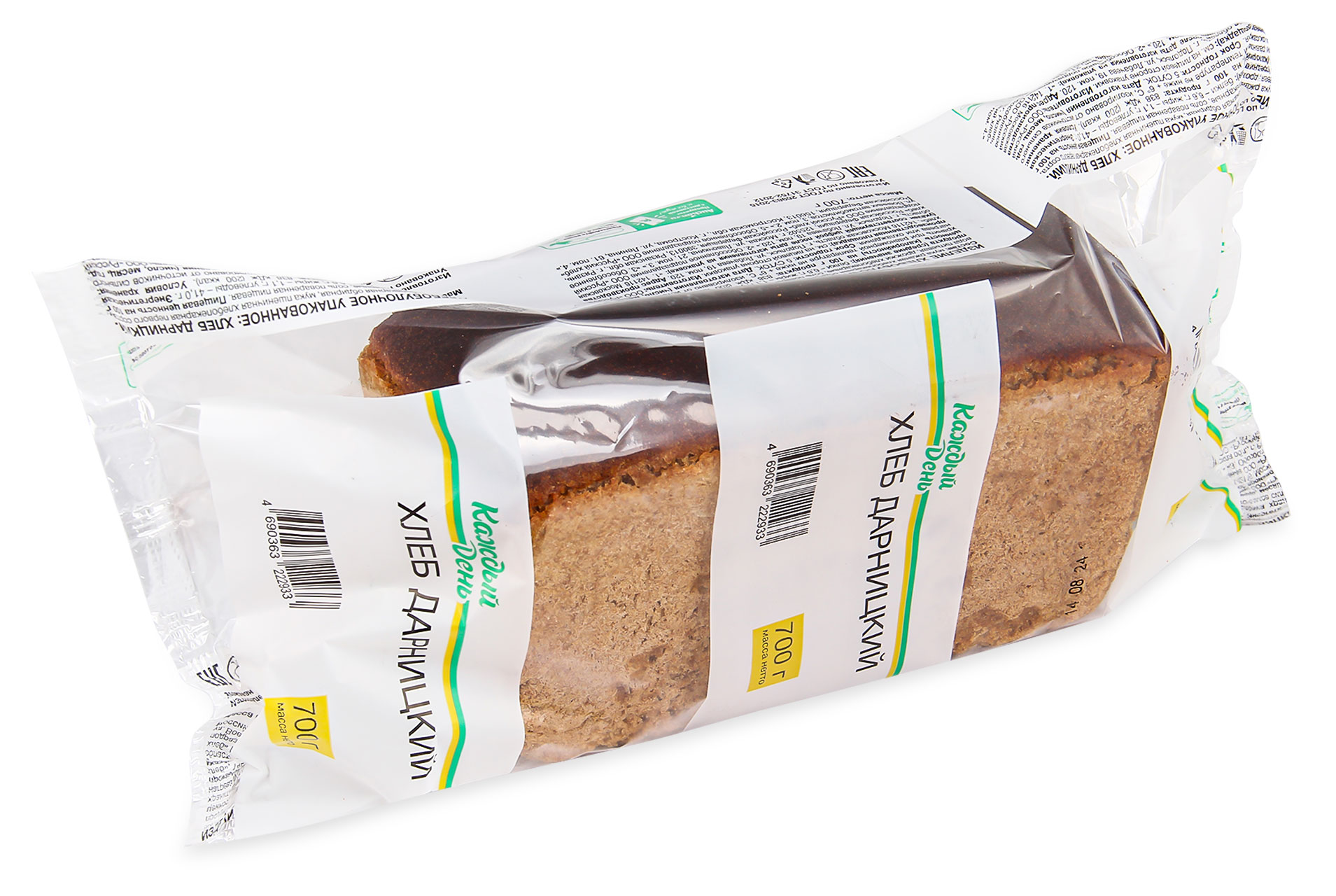 

Хлеб дарницкий Каждый день без сахара, 700 г