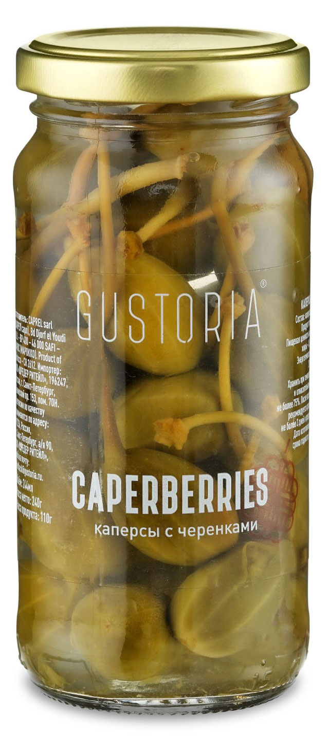 

Каперсы Gustoria с черенками, 244 мл