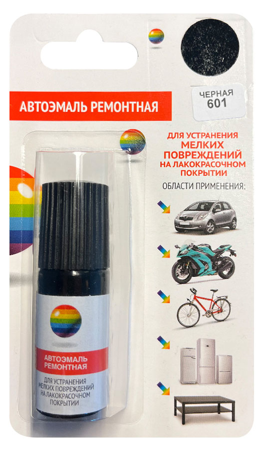 

Автоэмаль ремонтная Черная 601, 10 мл