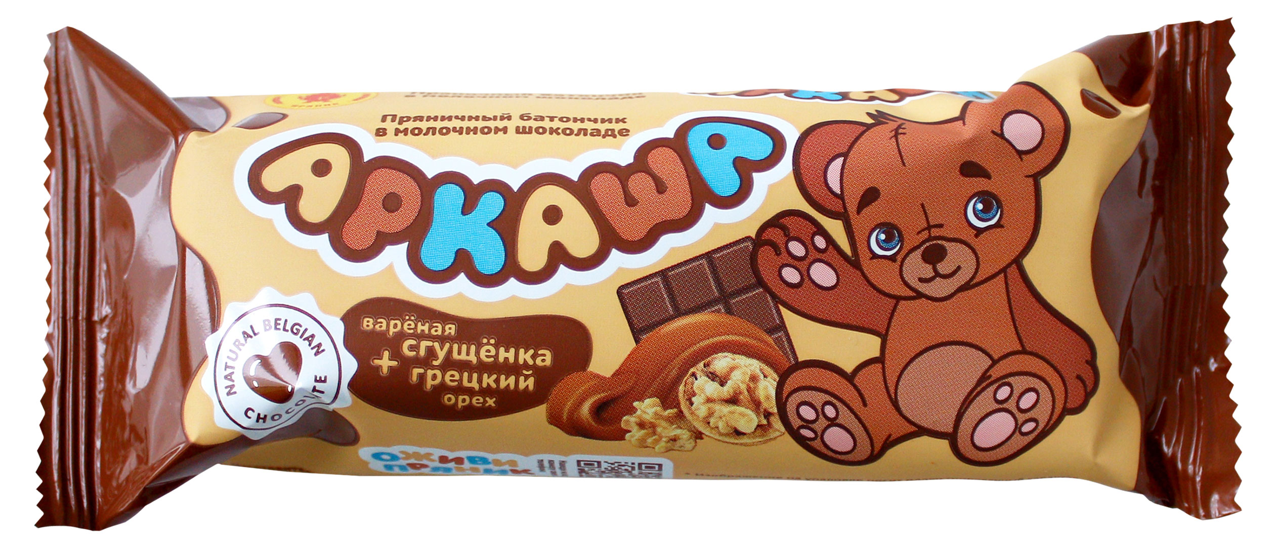

Батончик пряничный шоколадный Покровский пряник Аркаша, 60 г