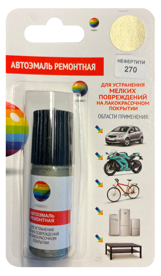 

Автоэмаль ремонтная Нефертити 202, 10 мл