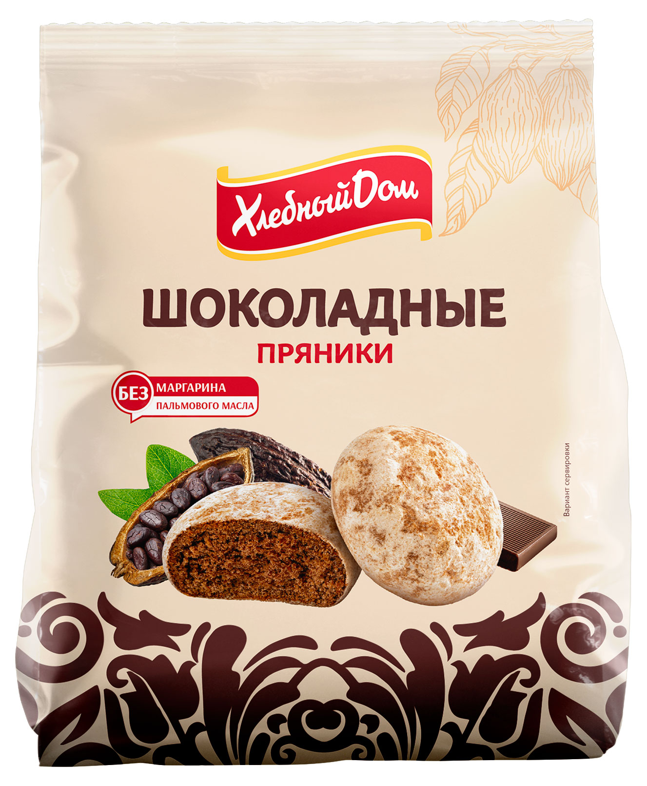 

Пряники Хлебный Дом Шоколадные, 300 г