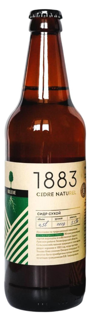 

Сидр Bullevie 1883 сухой, 500 мл