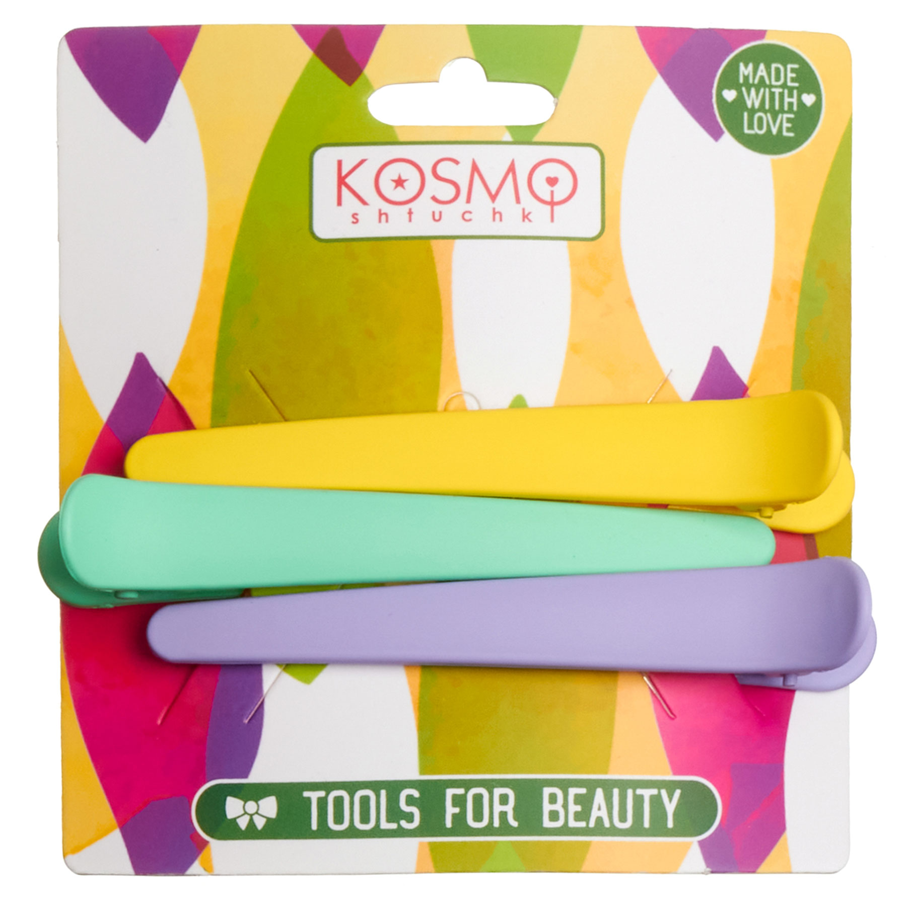 

Набор зажимов для волос Kosmoshtuchki, 3 шт