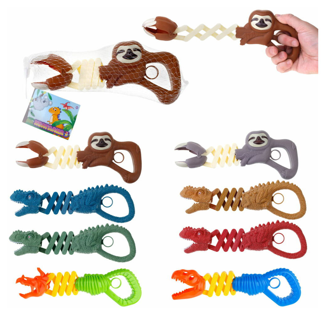 

Игрушка-хваталка 1TOY в виде головы животного