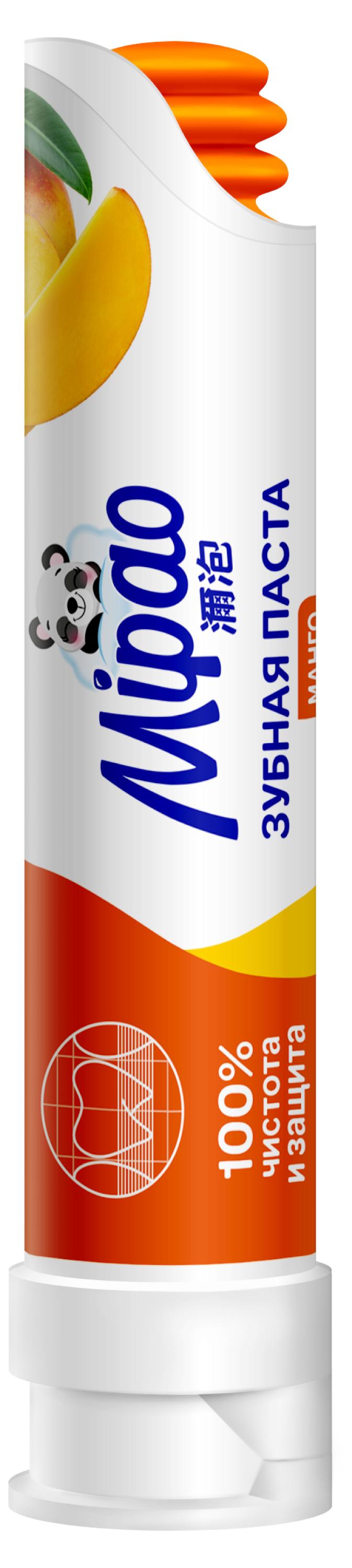 

Зубная паста Mipao Манго с помпой, 80 г