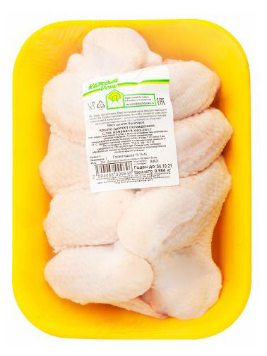 

Крыло цыплёнка-бройлера Каждый день охлажденное, ~ 1 кг