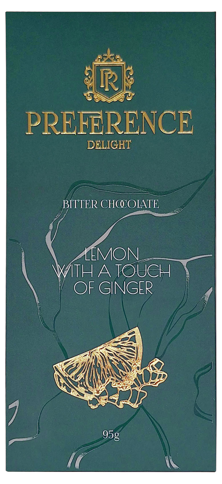 

Шоколад горький PREFERENCE Delight с имбирем и лимоном, 95 г