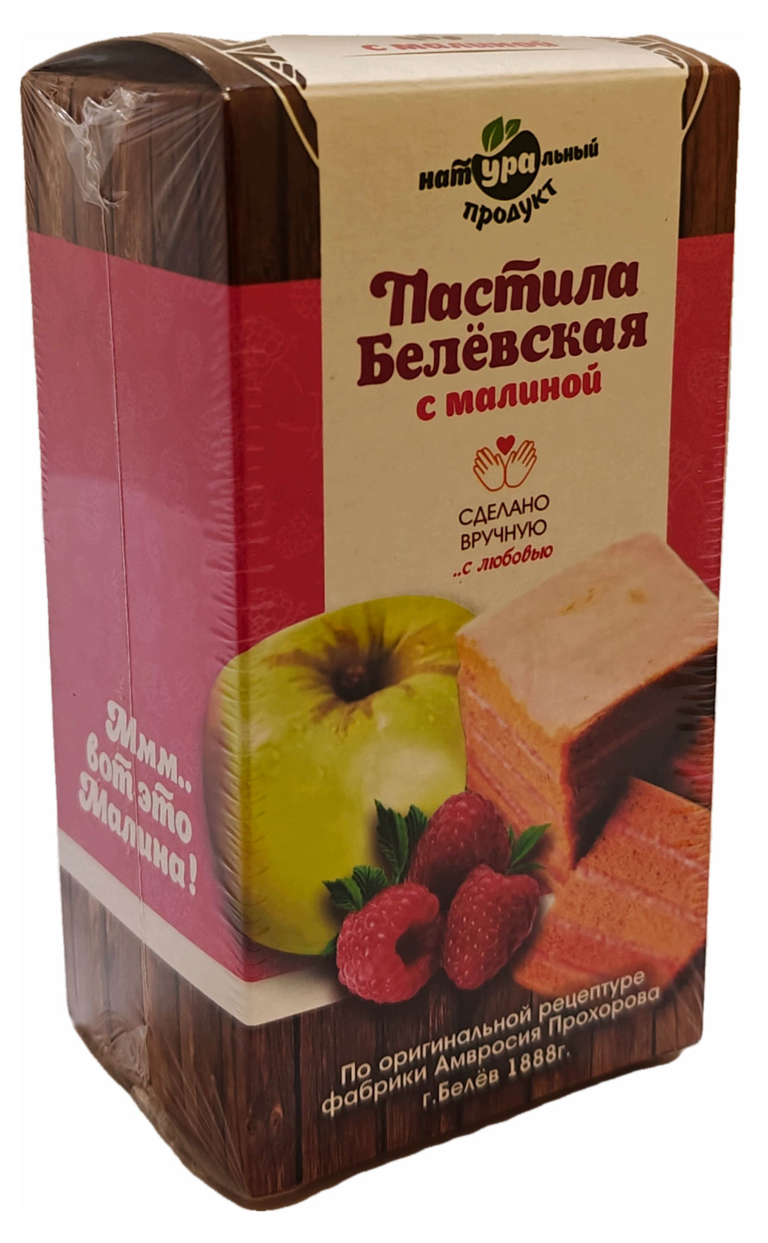 

Пастила Белевская с малиной, 100 г