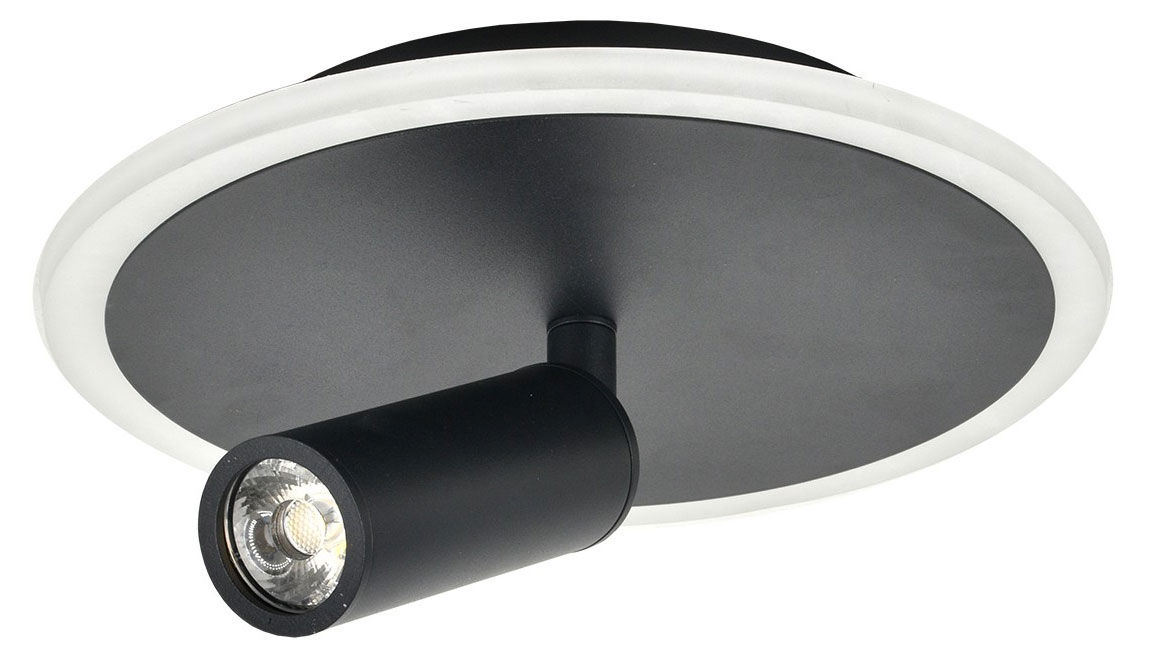 

Светильник настенно-потолочный Escada 20046SMA/01 Black LED 20W