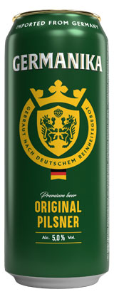 

Пиво светлое Germanika Pilsner 5%, 0,5 л