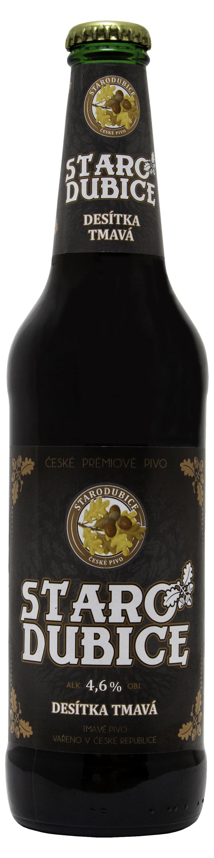 

Пиво темное Starodubice Desitka Tmava 4,6%, 0,5 л