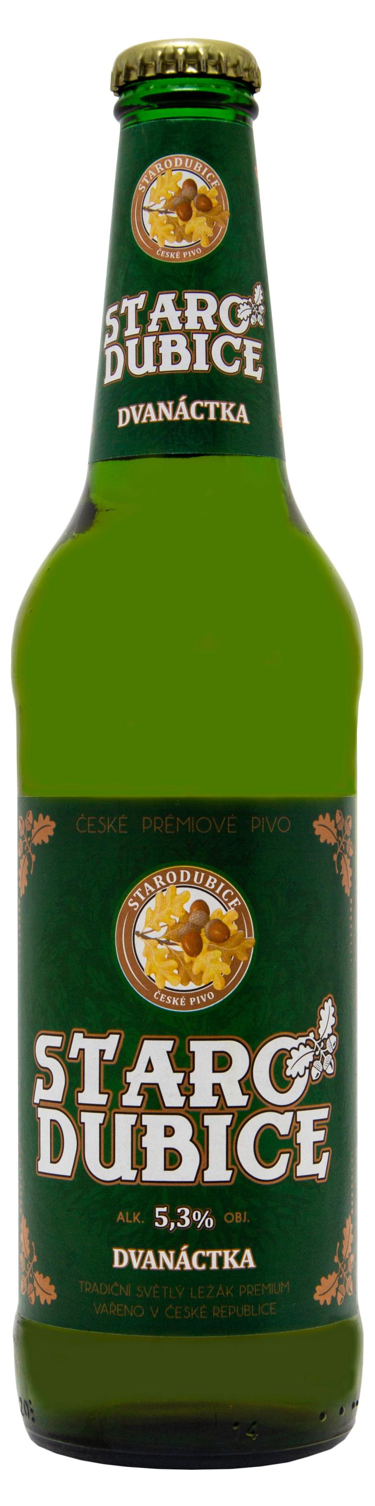 

Пиво светлое Starodubice Dvanactka 5,3%, 0,5 л