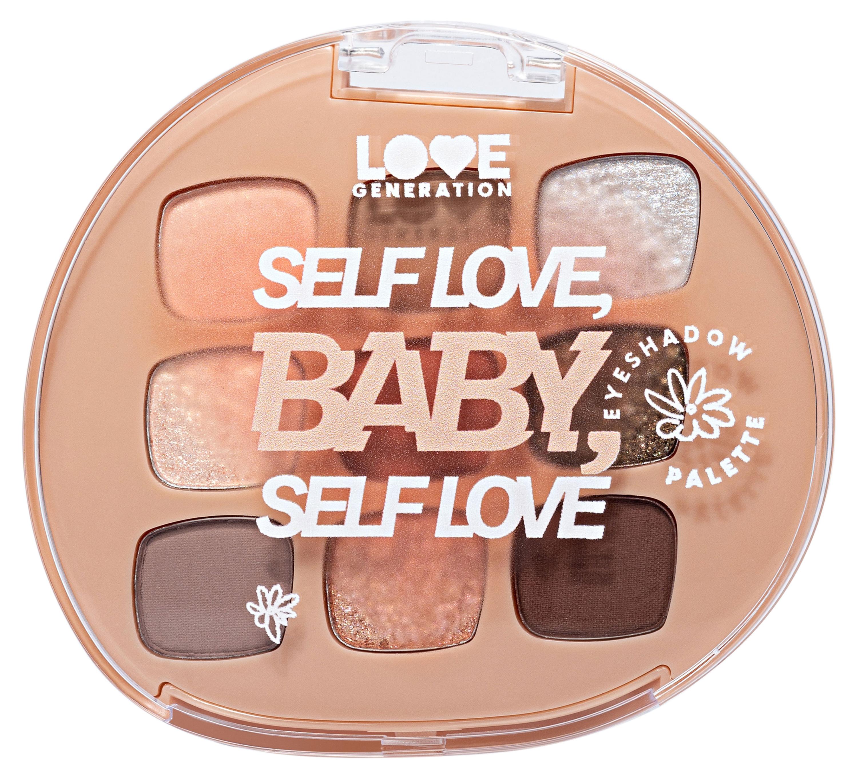 

Палетка теней для век Love generation Self love, baby тон 01, 1 шт