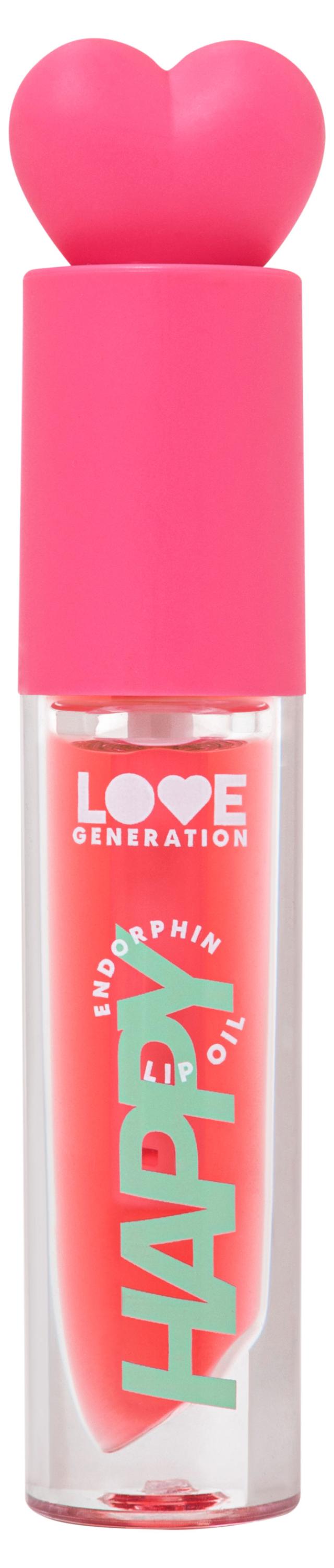 

Масло для губ Love generation Be Happy тон 01 прозрачно-розовый, 2,3 мл