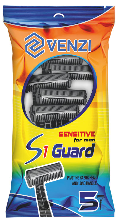 

Бритвенные станки Venzi Sensitive одноразовые S1, 5 шт