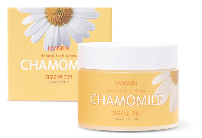 

Крем для лица LANSKIN Успокаивающий с экстрактом ромашки, 50 г