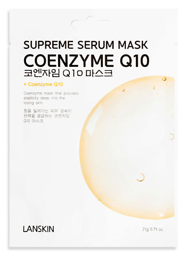 

Маска тканевая для лица LANSKIN Coenzyme Q10, 21 г