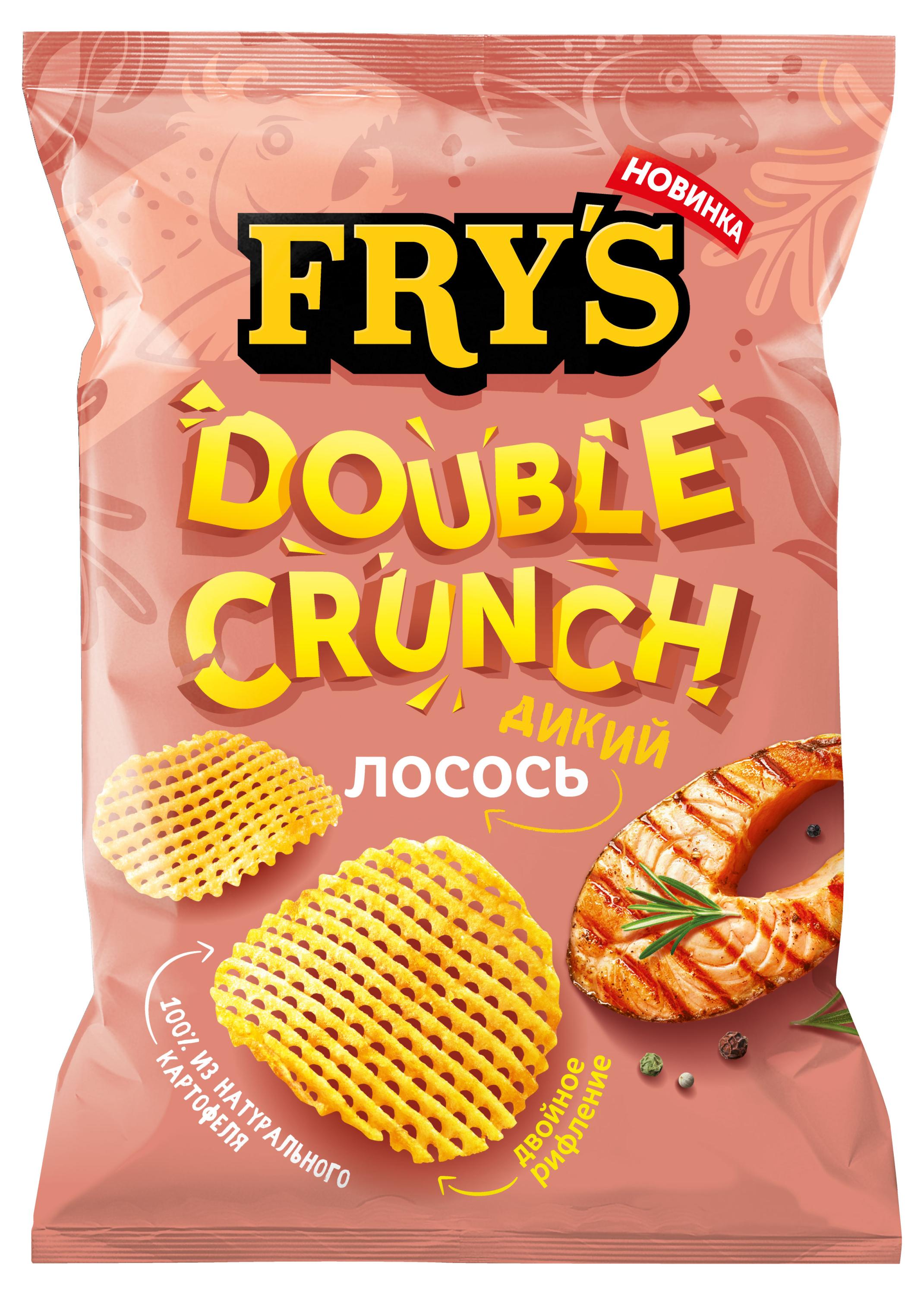 

Чипсы картофельные Frys лосось, 130 г