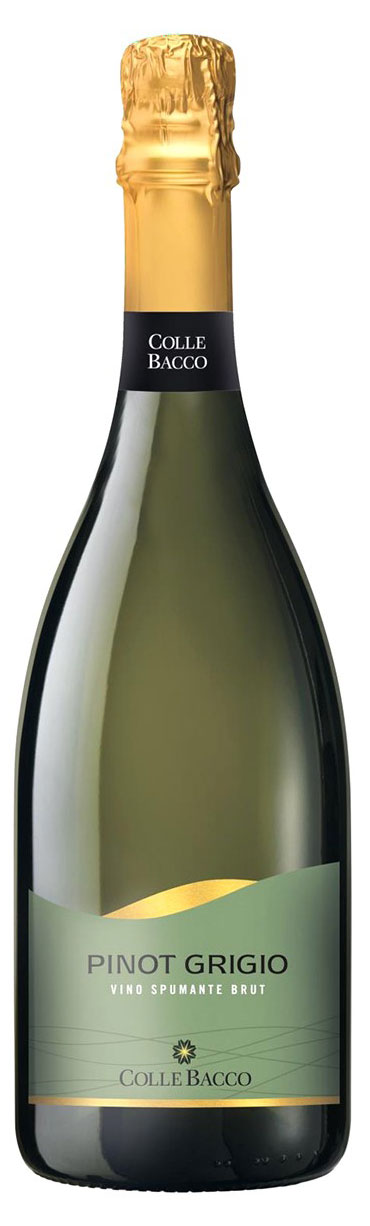 

Игристое вино Colle Bacco Pinot Grigio белое брют Италия, 0,75 л