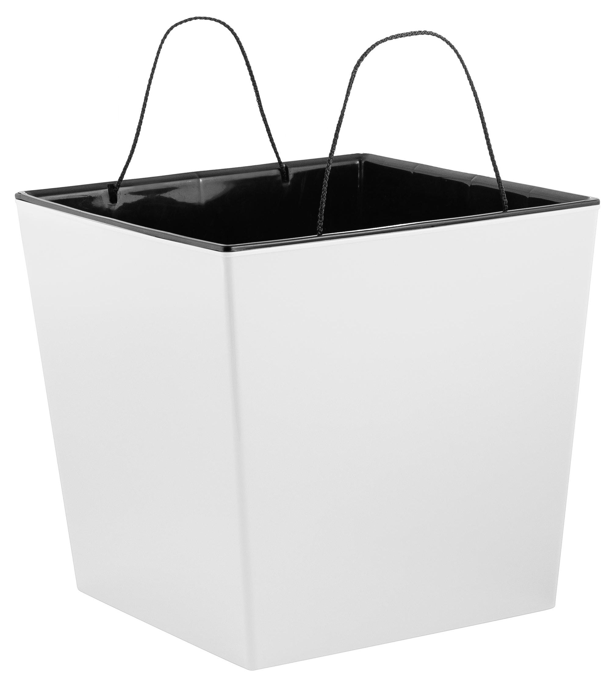 

Горшок InGreen London Cube белый, 17 см
