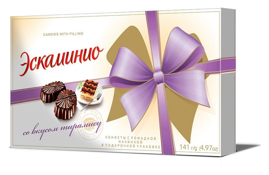 

Набор конфет Спартак Эскаминио со вкусом тирамису, 141 г