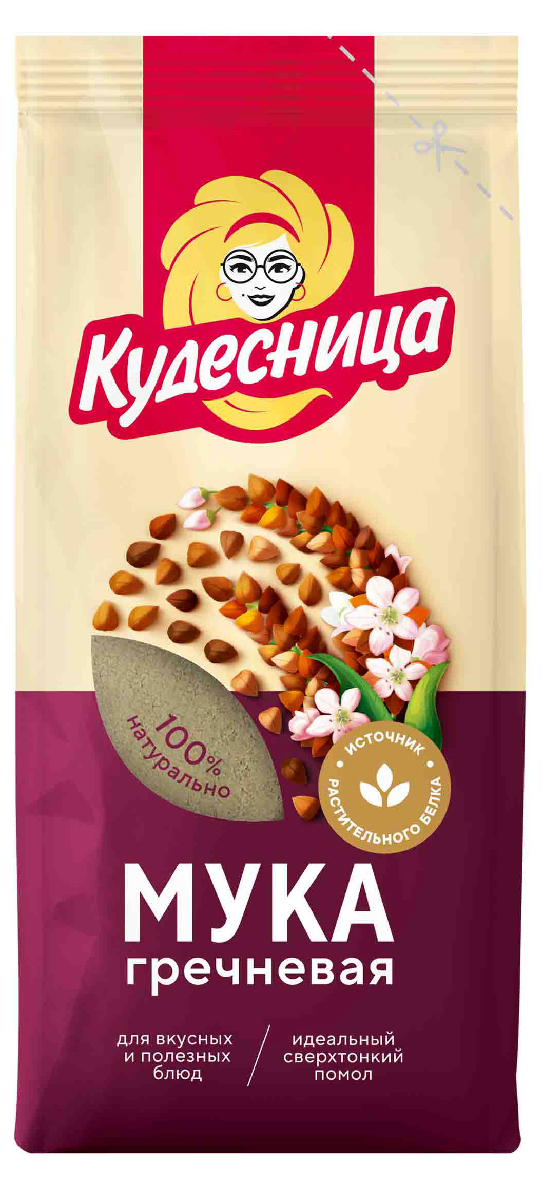 

Мука гречневая Кудесница, 500 г
