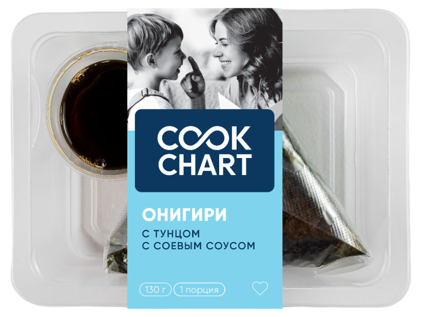 Изображение товара Онигири Cook Chart с филе тунца, 130 г
