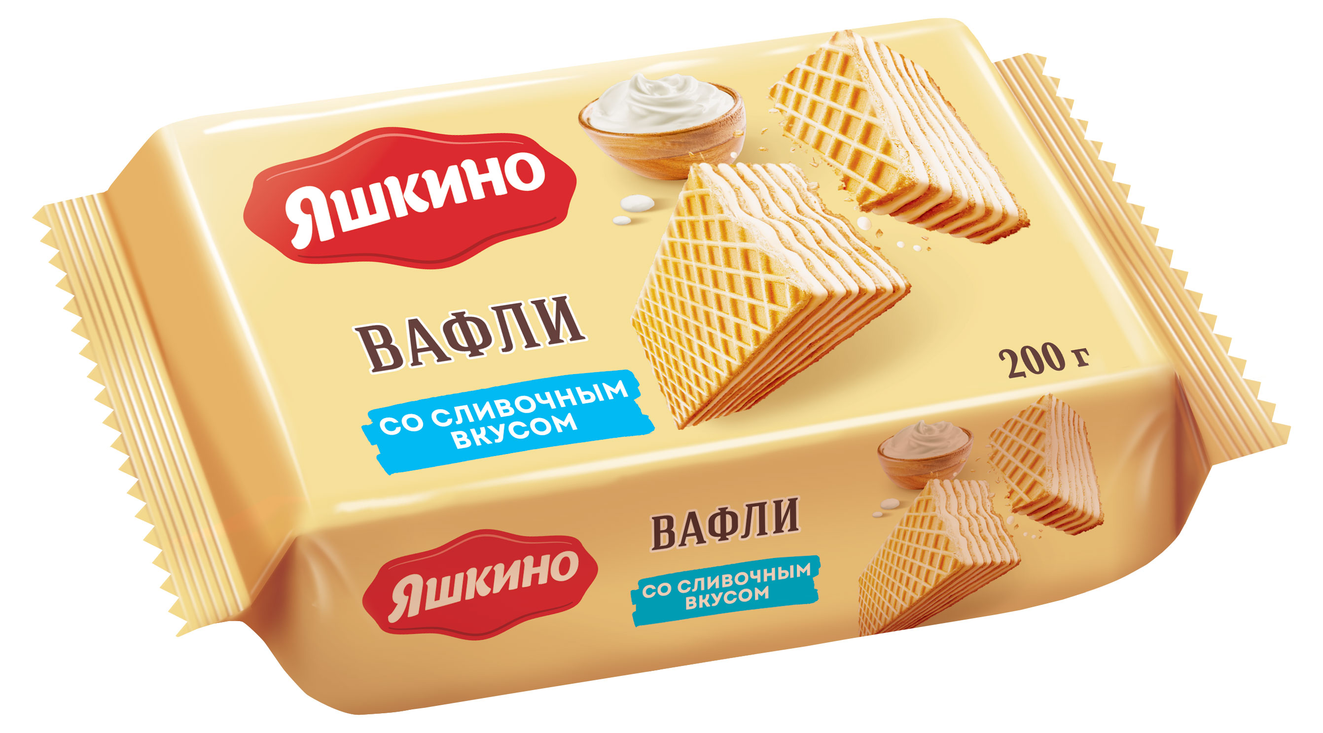 

Вафли Яшкино сливочные, 200 г