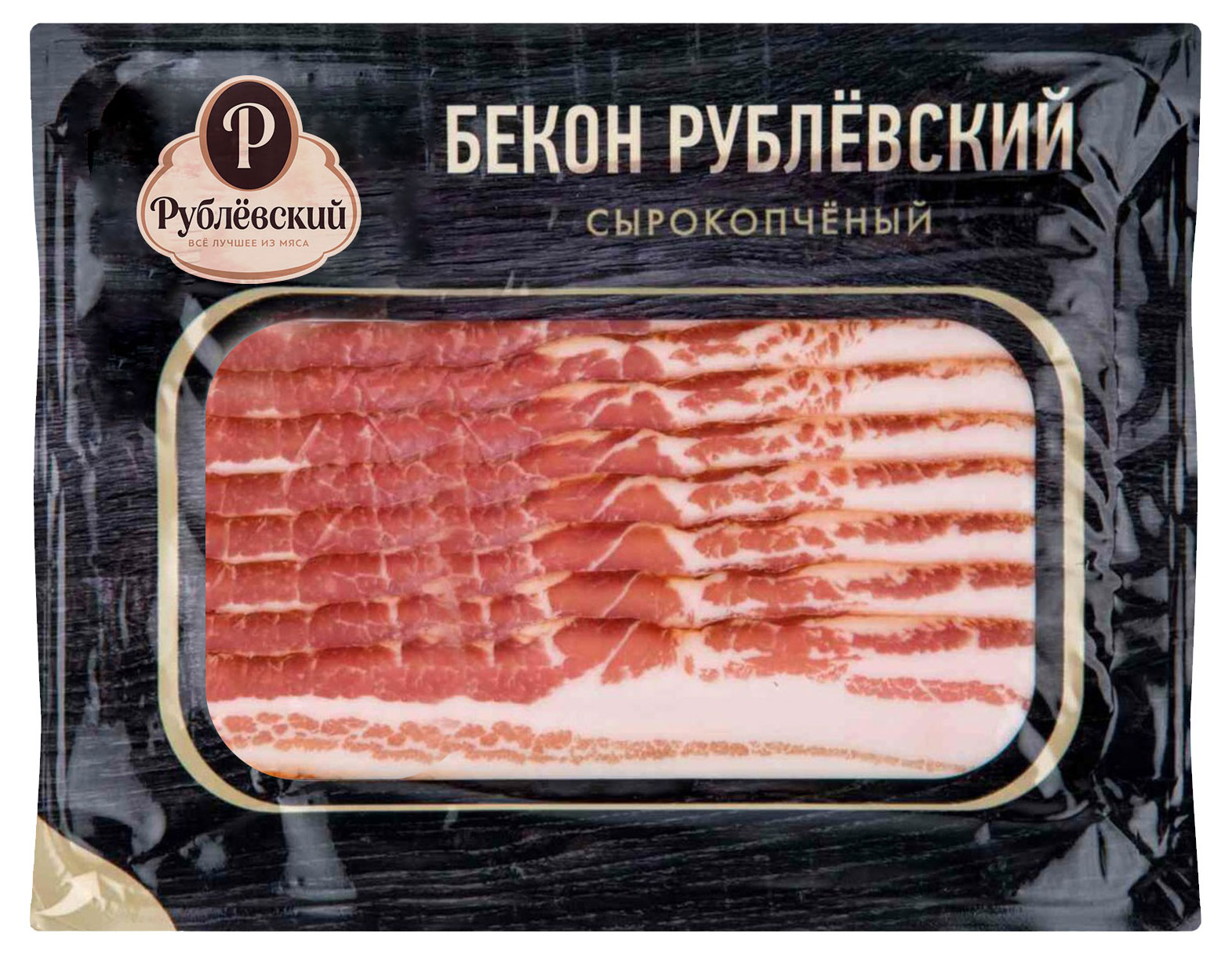 Изображение товара Бекон сырокопченый «Рублёвский» нарезка, 150 г