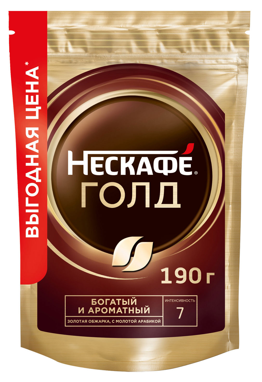 

Кофе растворимый Нескаф Gold, 190 г