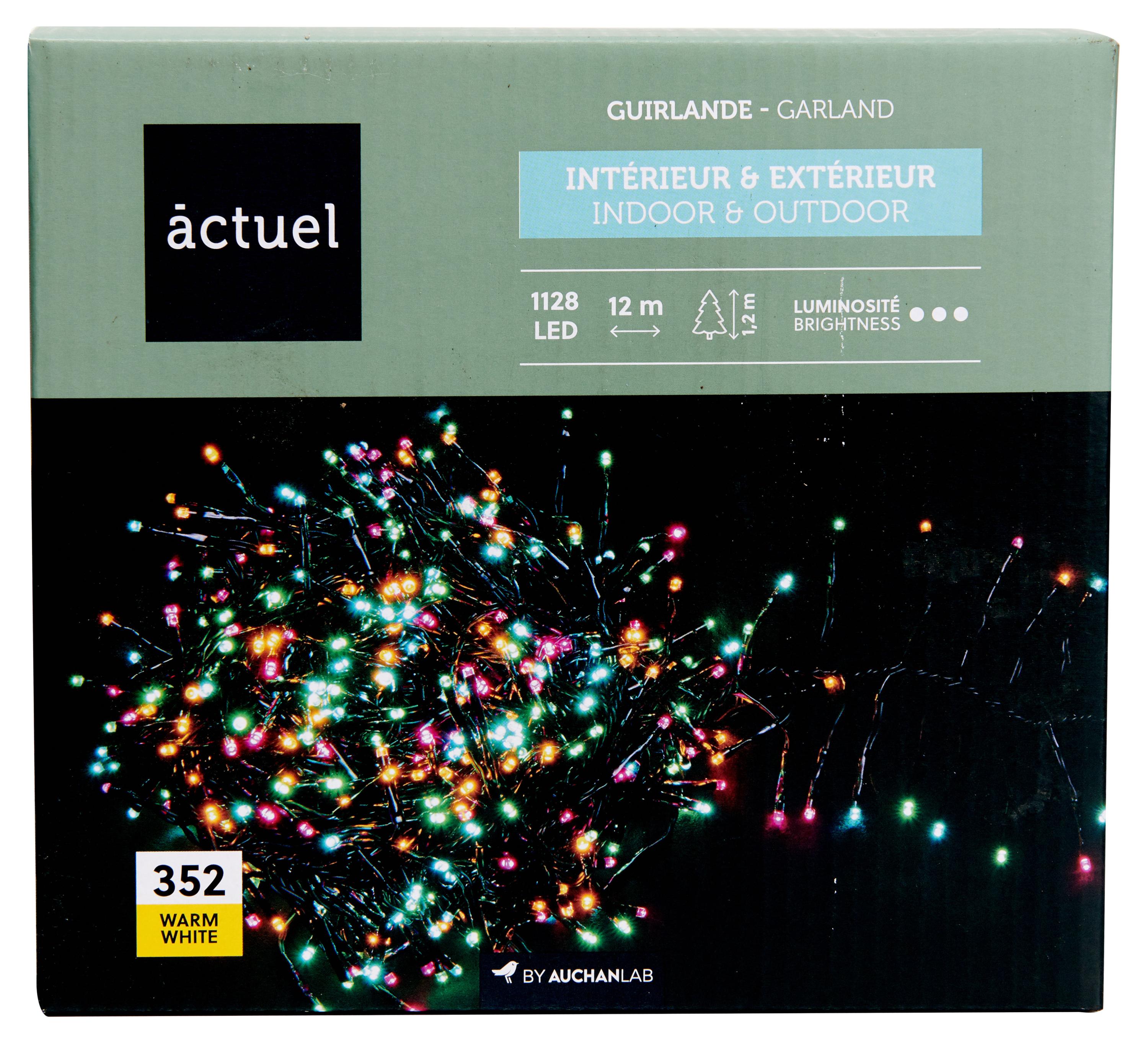 

Электрогирлянда Actuel Кластер 1128 LED, 1,2 м