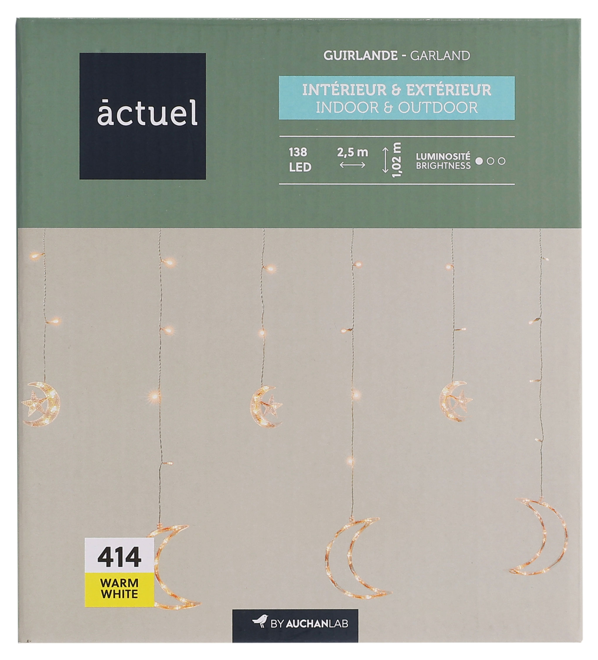 

Электрогирлянда Actuel Бахрома 138 LED, 2,5 м