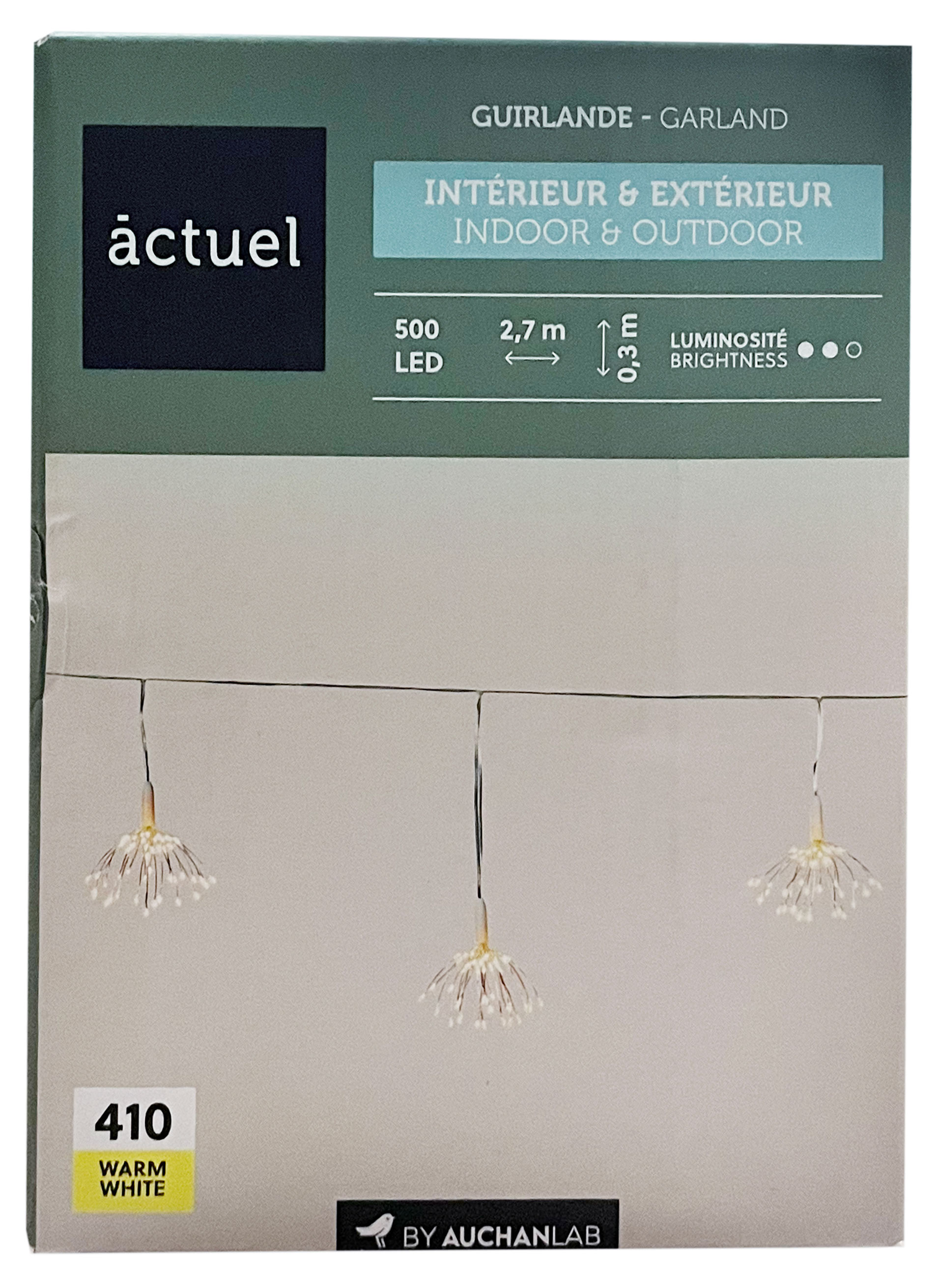 

Электрогирлянда Actuel Бахрома 500 LED, 2,7 м