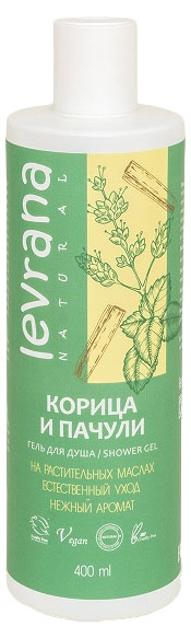 

Гель для душа Levrana Корица и Пачули, 400 мл