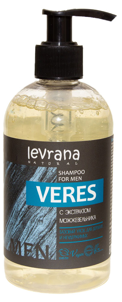 

Шампунь для волос Levrana Veres for men, 300 мл