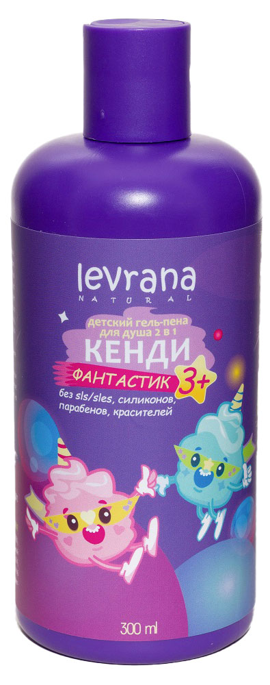 

Гель-пена для душа детская Levrana, 300 мл