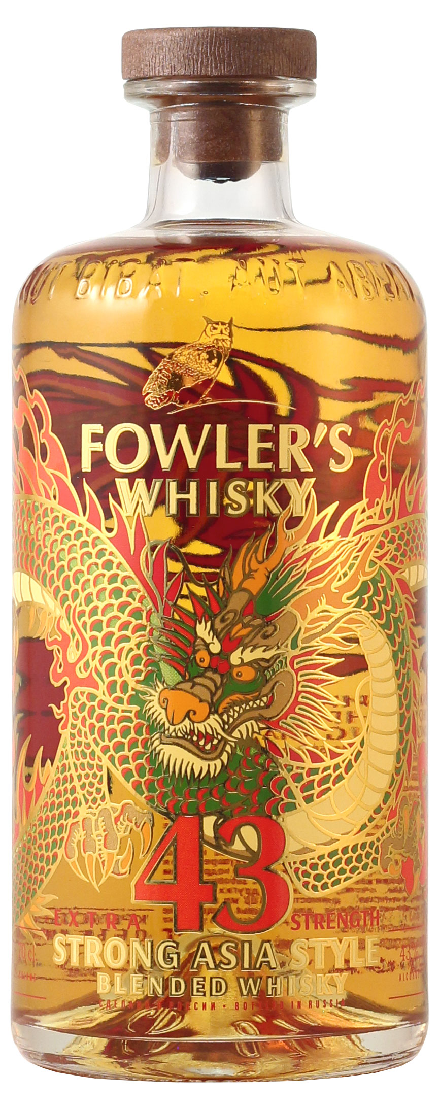Изображение товара Виски Fowler's Стронг Азия Стайл Россия, 0,7 л