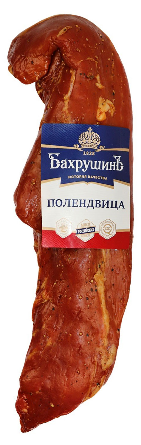 

Мясной продукт из свинина сырокопченый Бахрушинъ Полендвица ~ 250 г
