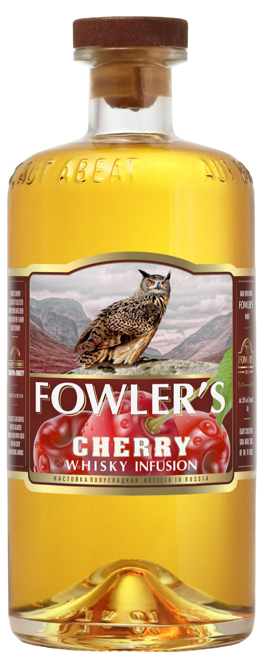 

Висковый напиток Fowler's Вишня Россия, 0,7 л