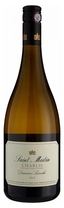 

Вино Chablis Saint Martin Domaine Laroche белое сухое Франция, 0,375 л