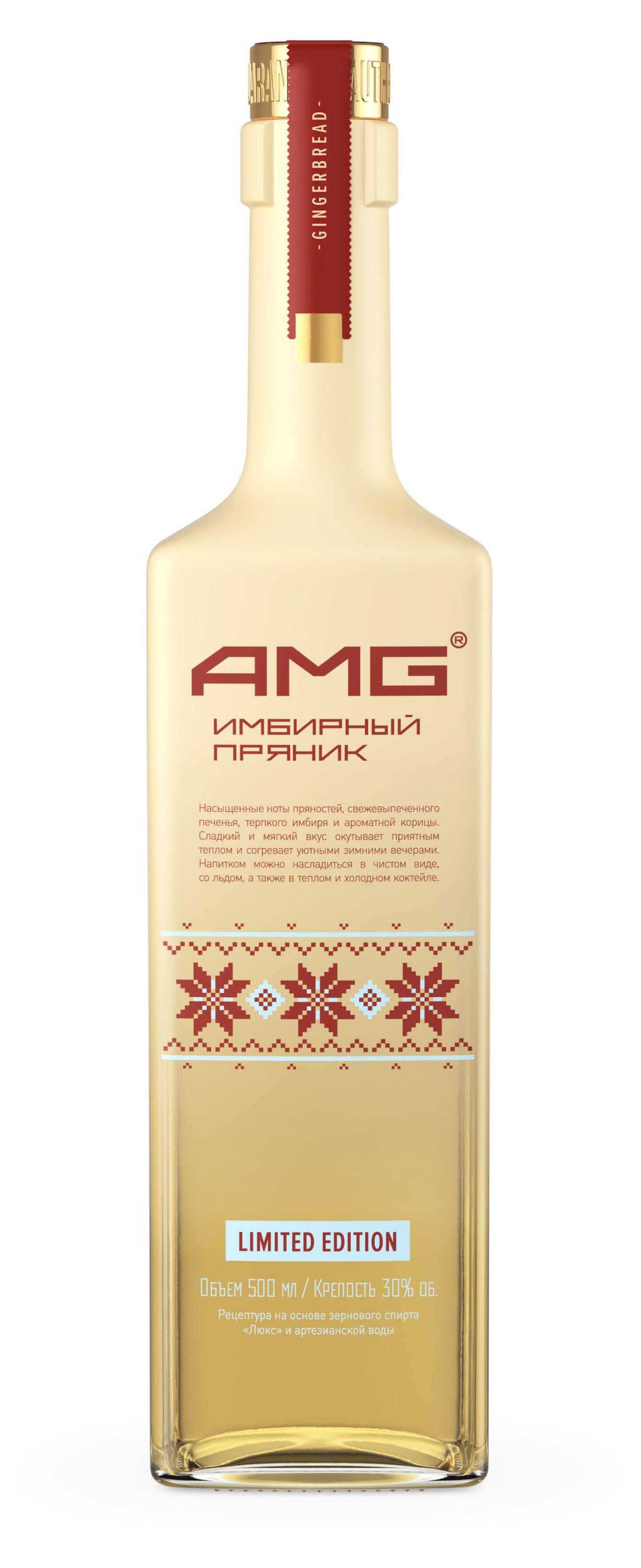 

Настойка AMG Имбирный пряник Россия, 0,5 л
