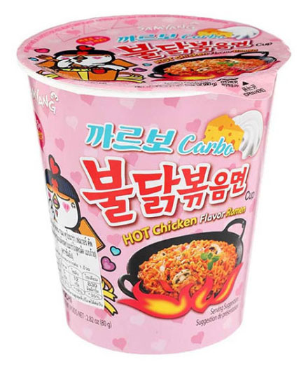 

Лапша быстрого приготовления Samyang Самянг курица карбонара, 80 г