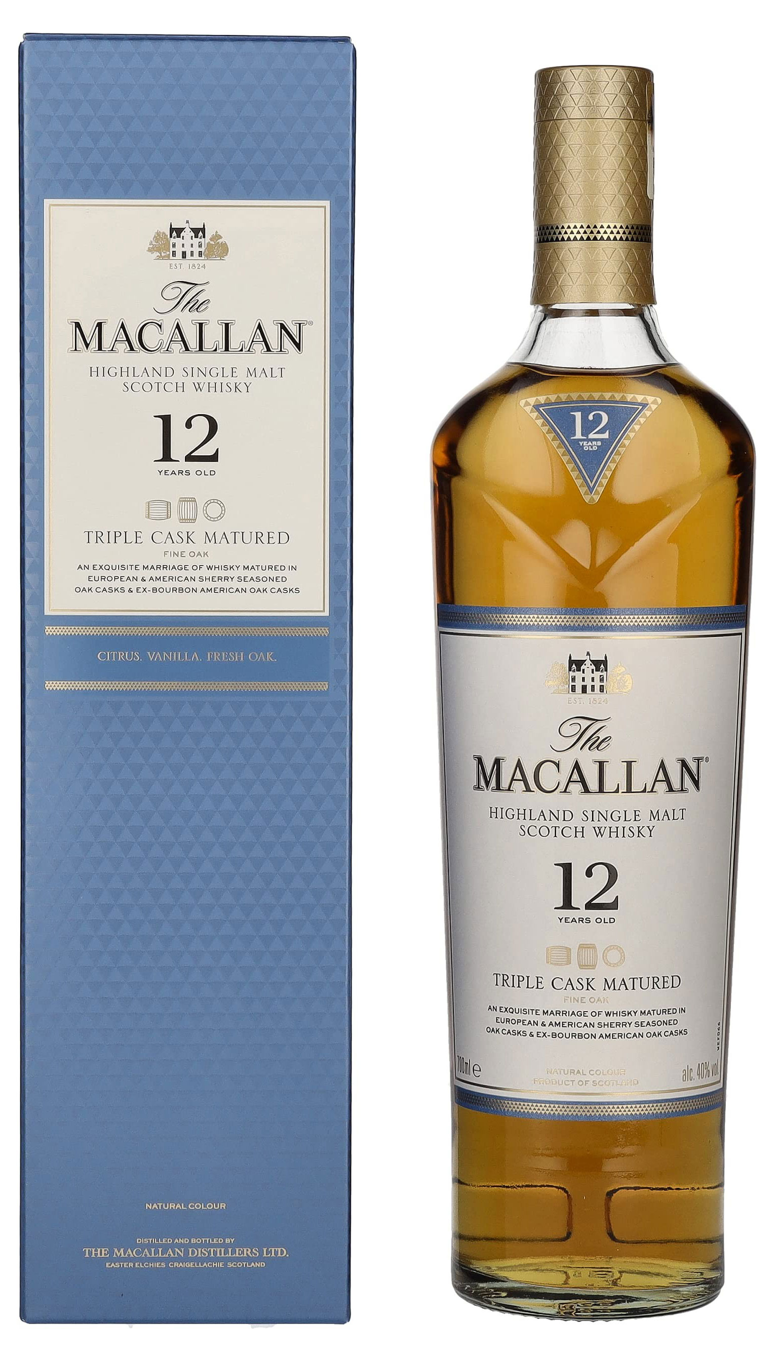 

Виски The Macallan Triple Cask Matured Ирландия, 0,75 л