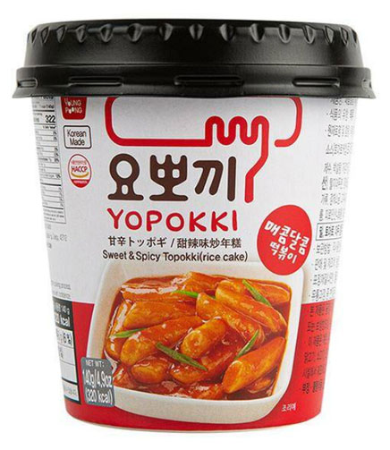 

Рисовые клецки Young Poong остро-сладкие, 140 г