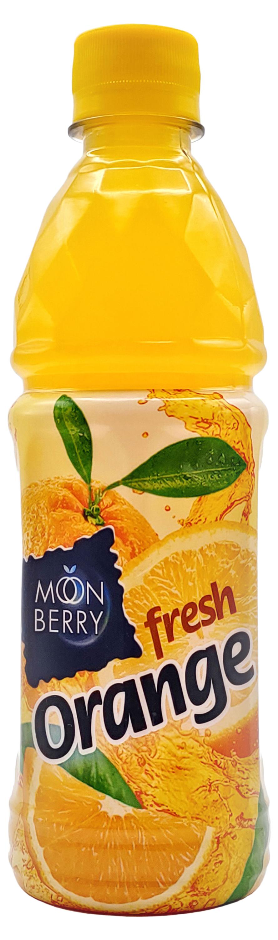 

Напиток сокосодержащий Moonberry с мякотью и вкусом апельсина, 430 мл