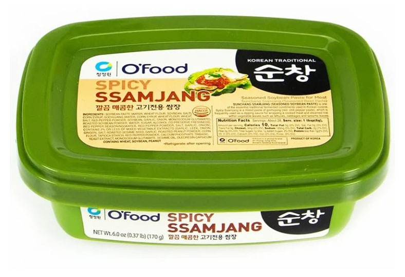 

Паста соевая Daesang Corporation острая для мяса, 170 г