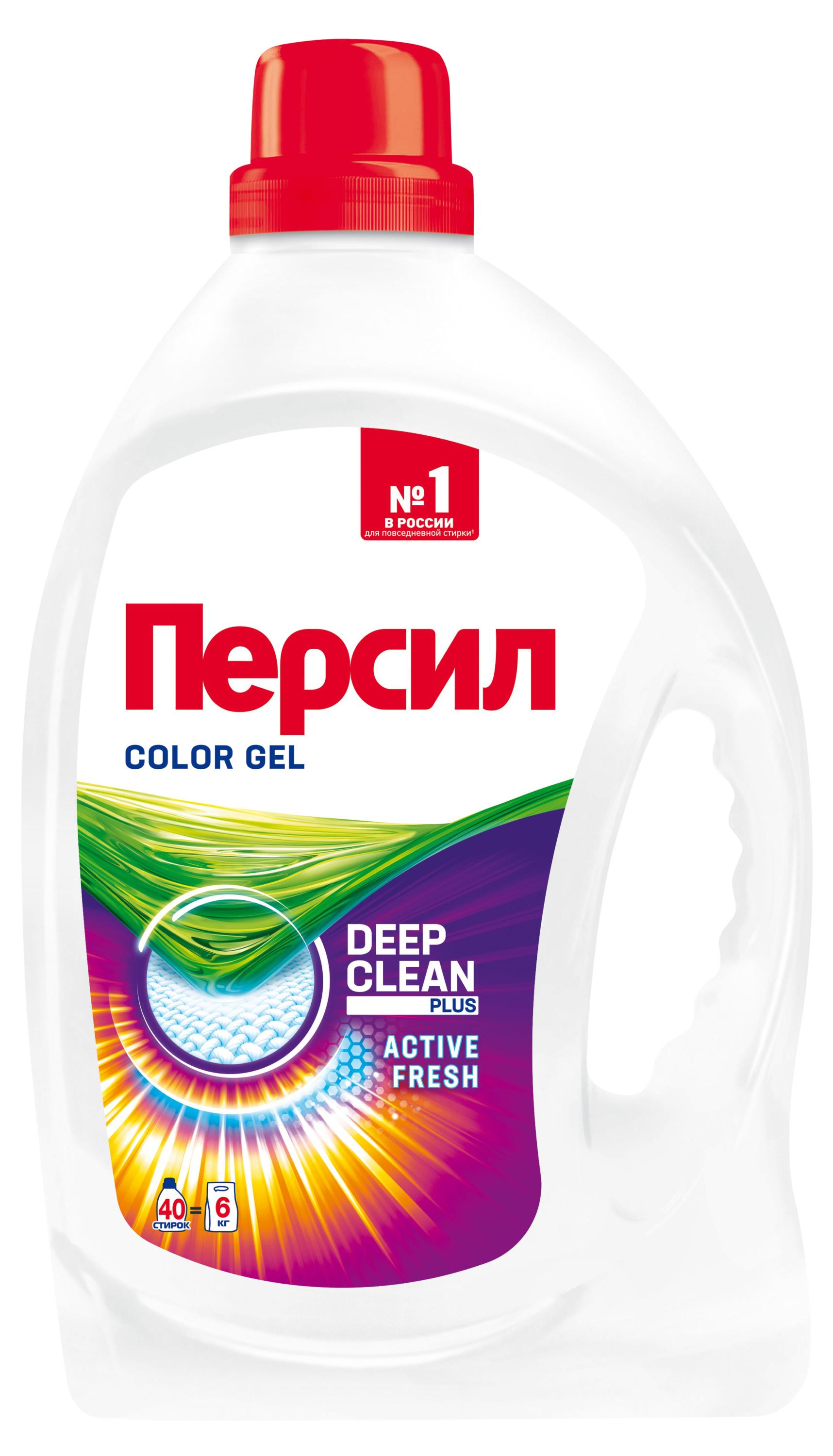 

Гель для стирки Персил Color для цветного белья, 2,6 л (40 стирок)